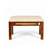 Shloka Solid Sheesham Wood Cane Bench