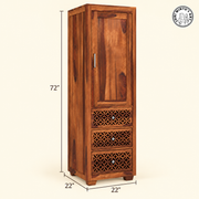 Suhas Solid Sheesham Wood Wardrobe