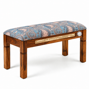 Avni Solid Sheesham Wood Cane Bench
