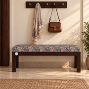 Niti 2 Seater Solid Sheesham Wood Bench