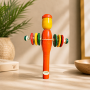 Wooden Ring Rattle Toy