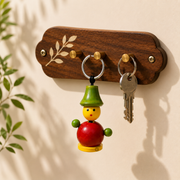Wooden Character Keychain