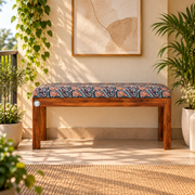 Nysa 2 Seater Solid Sheesham Wood Bench