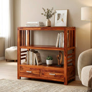 Jafferson Solid Wood Bookshelf