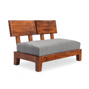Comfort 2 Seater Solid Wood Sofa