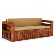 Martin 3 Seater Solid Wood Sofa