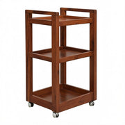 Shaon Solid Sheesham Wood Bar Trolley