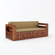 Nest Solid Wood Sofa Cum Bed