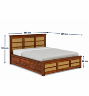 Canny Solid wood bed