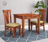 Coral 2 Seater solid wood dining set