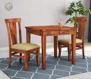 Coral 2 Seater solid wood dining set