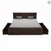 Evaline Solid Wood Bed
