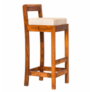 Bistro Solid wood Bar chair (set of 2 chair)