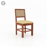 Novan Sheesham Wood 4 Seater Dining table With Bench