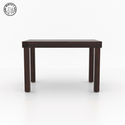 Novan Sheesham Wood 4 Seater Dining table With Bench