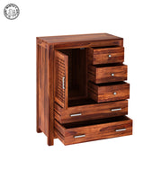 Shaan Solid wood chest with drawers