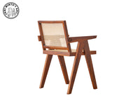 French Rattan Arm Chair
