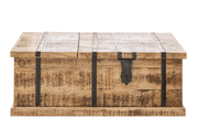 Hexan Solid Wood Wine Trunk