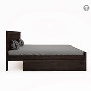 Evaline Solid Wood Bed