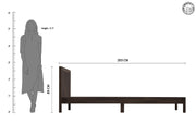 Maya Solid Wood king Bed