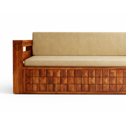 Martin 3 Seater Solid Wood Sofa