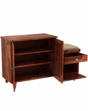 Hopkin Solid Wooden Shoe Rack