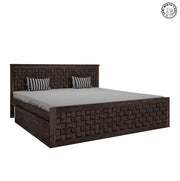 Evaline Solid Wood Bed