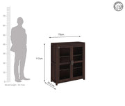 Zark Sheesham Wood Bookshelf