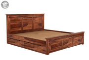 Barley Sheesham Wood Bed