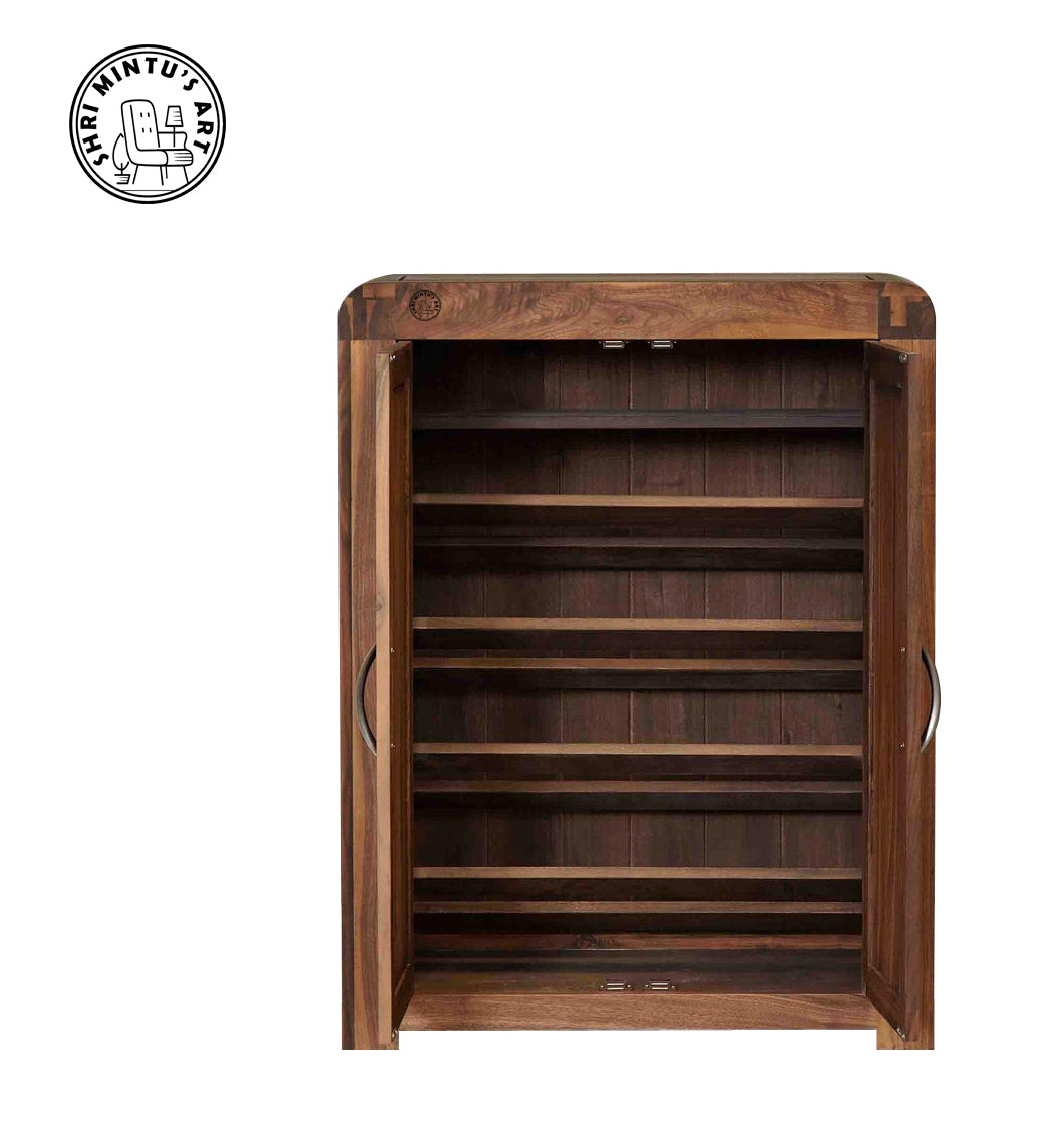 Sonha Solid Sheesham Wood Shoe Rack – Shri Mintus Art