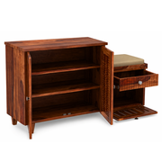 Inkin Solid Wood Shoe Rack