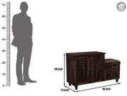 Inkin Solid Wood Shoe Rack