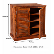 Kastrel Solid Wood Shoe Rack