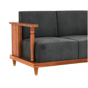 Kavari Solid Wood 3-Seater Sofa