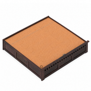 Wave Sheesham Wood Bed