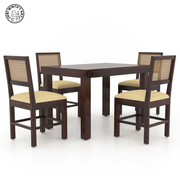 Solen Solid Wood 4 Seater Dining Set