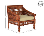 John 5 Seater solid wood sofa set