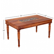Haneaw Sheesham Wood 6 Seater Dining Set
