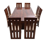 Saan shessham wood 8 Seater Dining set