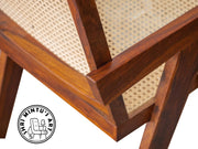French Rattan Arm Chair