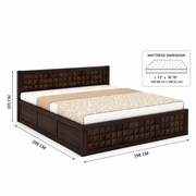 Mark Sheesham wood bed