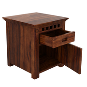 Anvay solid wood Bedside Table