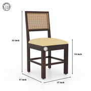 Mani solid wood Chairs (Set Of 2)