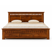 Nuraan Sheesham Wood Bed