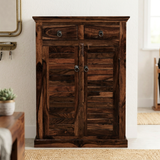 Canrey Solid Wood Shoe Rack