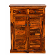 Canrey Solid Wood Shoe Rack
