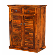Canrey Solid Wood Shoe Rack