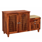 Inkin Solid Wood Shoe Rack