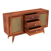 Rattic Solid Wood Sideboard