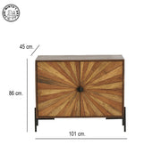 Rangoli Solid Wood Sideboard